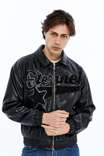 Resim Trender Erkek Deri Mont ve Ceket