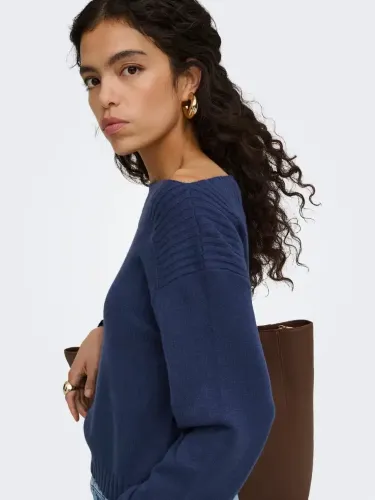 Resim Only Onlkatıa Ls Boatneck Cc Knt Kadın Kazak 15374823
