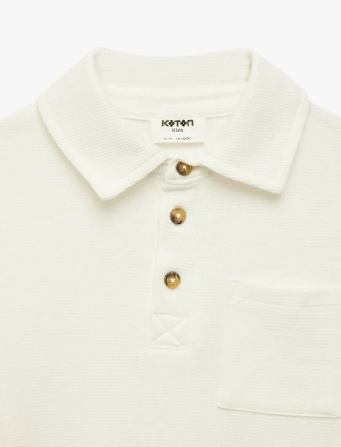 Resim Koton Erkek Çocuk T-shirt 6SKB10044TK