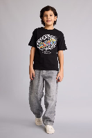 Resim Defacto Erkek Çocuk T-shirt G7466A8/BK81
