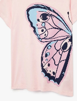 Resim Koton Kız Çocuk T-shirt 6SKG10020AK