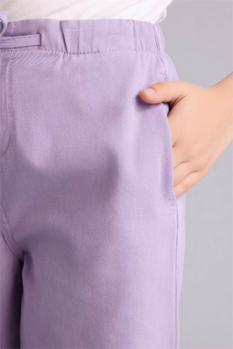 Resim Defacto Kız Çocuk Kanvas Pantolon G0607A8/PR143