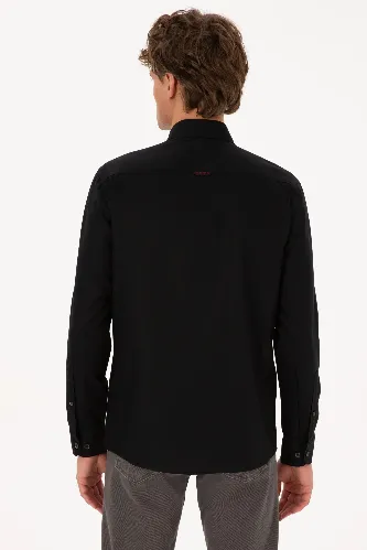 Resim 2225466 Cedcolor025K U.S Polo Assn. Erkek Uzun Kol Gömlek
