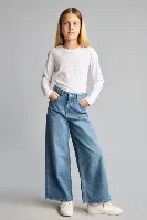 Resim Defacto  Kız Çocuk Jean Pantolon H6248A8/NM39