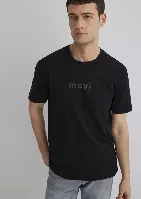 Resim Mavi Erkek T-shirt M0612732-900