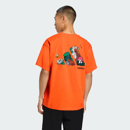 Resim Adidas U Nature G T Seımor Unisex T-shirt KB9611