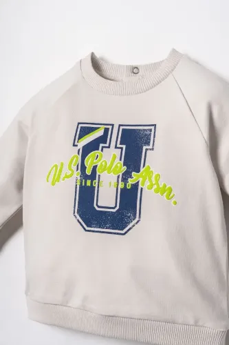 Resim U.S. Polo Assn Bebek Erkek Bebek Sweat Takım USB3165