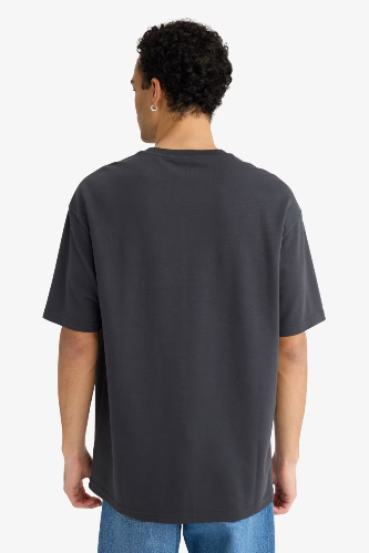 Resim Defacto Erkek T-shirt F9681AX/AR221