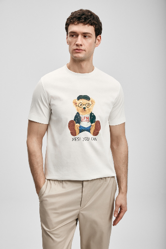 Resim Lufian Teddy Erkek T-shirt 111020305