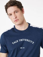 Resim Koton Erkek T-shirt 6SAM10031MK