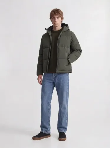 Resim Jack & Jones Jjgalaxy Puffer Jacket Erkek Mont 12303930