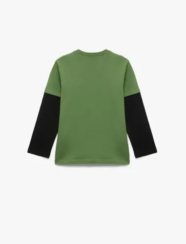 Resim Koton Erkek Çocuk Sweat 7WKB10141TK