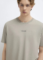 Resim Mavi Erkek T-shirt M0613348-70352