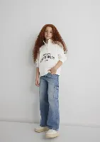 Resim Mavi Lina Lt Kız Çocuk Jean Pantolon M7010723-90879