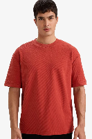Resim Defacto Erkek T-shirt F9856AX/BR91