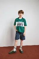 Resim Defacto Erkek Çocuk T-shirt H3042A8/GN115