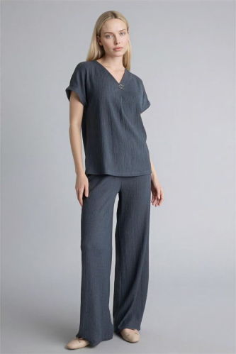 Resim Defacto Kadın Kanvas Pantolon H0423AX/AR169