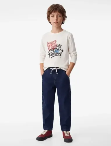 Resim Koton Erkek Çocuk Sweat 7WKB10144TK