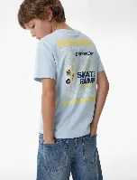 Resim Koton Erkek Çocuk T-shirt 6SKB10424TK