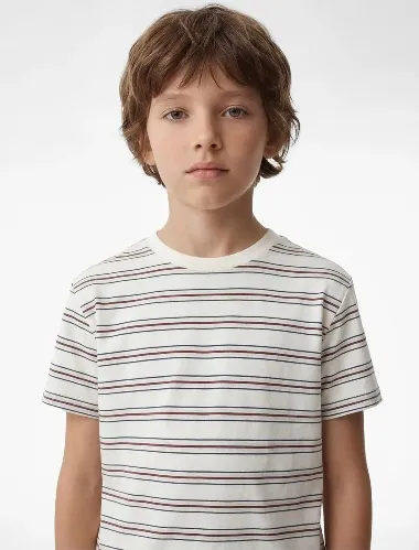 Resim Koton Erkek Çocuk T-shirt 6SKB10450TK