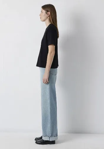 Resim Mavi Kadın T-shirt M1612829-900
