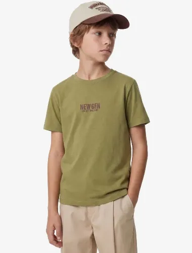 Resim Koton Erkek Çocuk T-shirt 6SKB10372TK