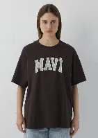 Resim Mavi Kadın T-shirt M1600843-70240