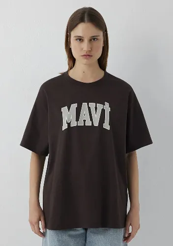 Resim Mavi Kadın T-shirt M1600843-70240