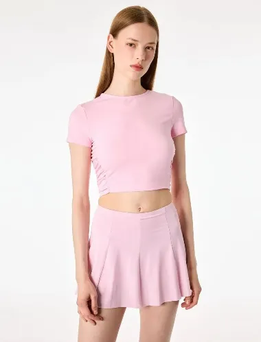 Resim Koton Kadın T-shirt 6SAK10203NK