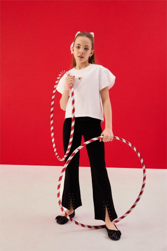 Resim Defacto Kız Çocuk T-shirt G9913A8/WT79