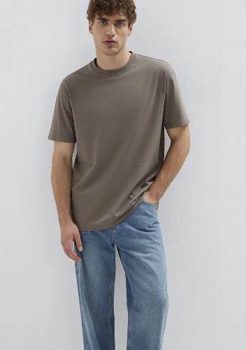 Resim Mavi Erkek T-shirt M066249-87875