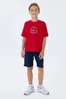 Resim U.S. Polo Assn Kids Erkek Çocuk Şort Takım Us2408-4