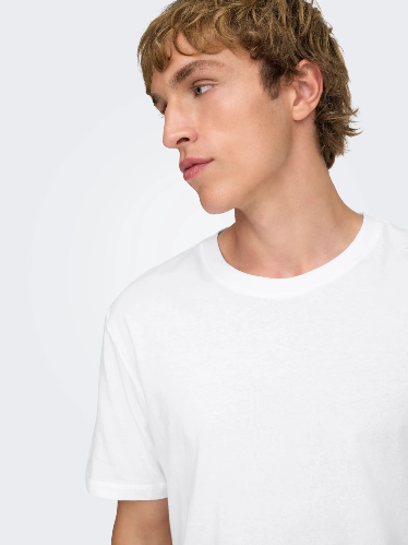 Resim 22025208 Only Sons Onsmax Lıfe Ss Stıtch Tee Noos Erkek T-shirt