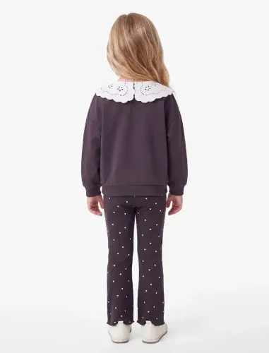 Resim Koton Kız Bebek Sweat Takım 7WMG10002AK