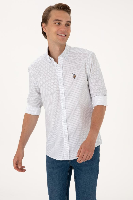 Resim U.S. Polo Assn. Marola Erkek Dokuma Gömlek 2108427