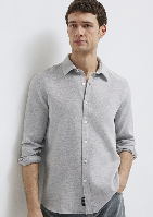 Resim Mavi Erkek Uzun Kol Gömlek M0211913-70074