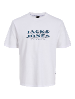 Resim Jack & Jones Jcofusıon Jj Brandıng Tee Ss Crew Neck Erkek T-Shirt 12289880