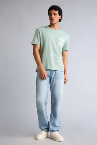 Resim Defacto Erkek T-shirt G5998AX/GN1283