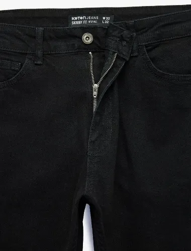 Resim Koton Erkek Jean Pantolon 7WAM40089ND