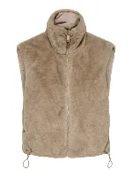 Resim Only Onldana Faux Fur Rev.Waıstcoat Otw Cc Kadın Mont 15348986