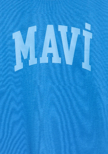 Resim Mavi Erkek Çocuk Tişört M6610484-71102