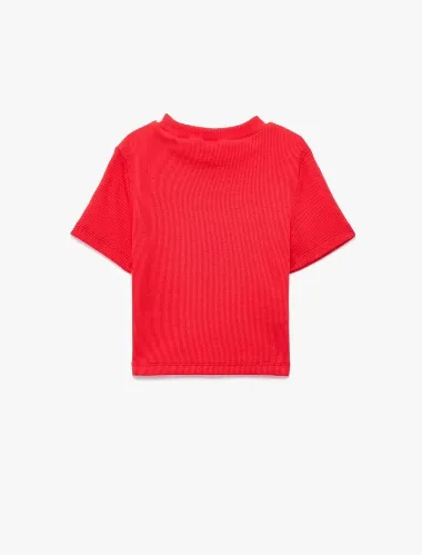 Resim Koton Kız Çocuk T-shirt 6SKG10333AK