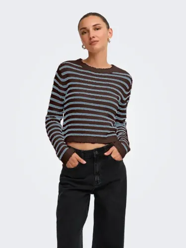 Resim Only Onlkerry Pıumo Ls O-Neck Cc Knt Kadın Kazak 15374811