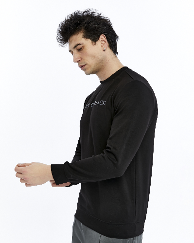 Resim Paul&More O Yaka Erkek Sweat 239 Black
