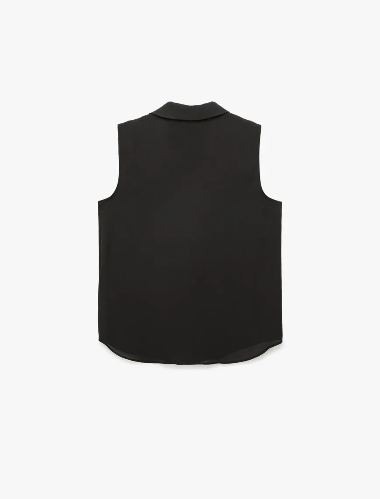 Resim Koton Kadın Kısa Kol Gömlek 6SAK60002UW