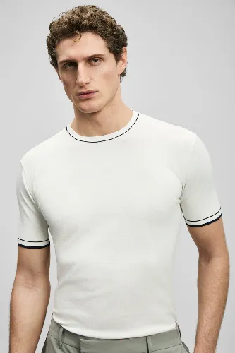 Resim Lufian Foster Erkek Triko T-shirt 111090146