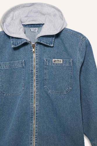 Resim Defacto Erkek Çocuk Jean Ceket G6885A8/NM28