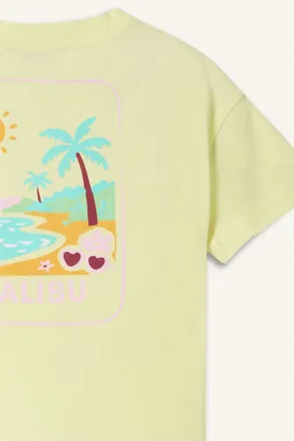 Resim Defacto Kız Bebek T-shirt H8229A5/GN656