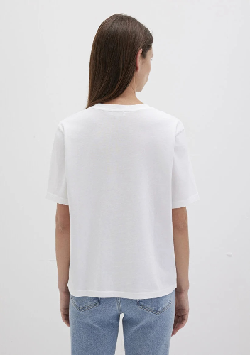 Resim Mavi Mavı Logo Kadın T-Shirt M1611594-620