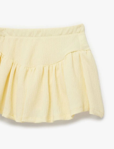 Resim Koton Kız Çocuk Penye Şort 6SKG40003AK